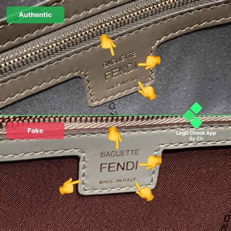 how to spot a fake vintage fendi bag|how to authenticate Fendi.